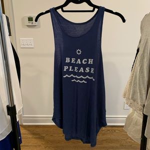 Beach Please tank top